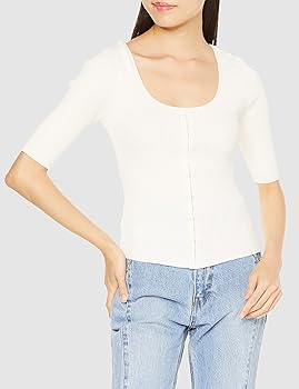 snidel ホワイト SNIDEL（スナイデル）の「チュールドッキングカットソー（T